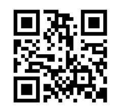 Black and white QR code.