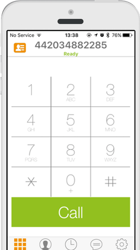 Making a call from your virtual number?